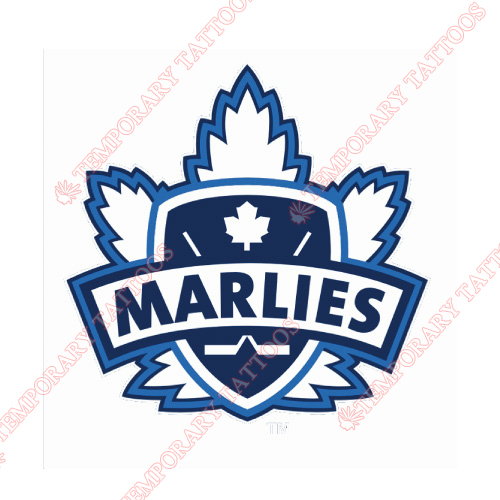 Toronto Marlies Customize Temporary Tattoos Stickers NO.9174